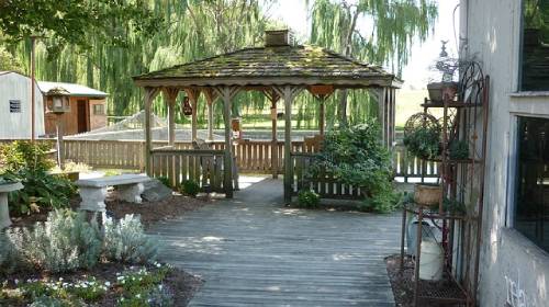 Beautiful patios